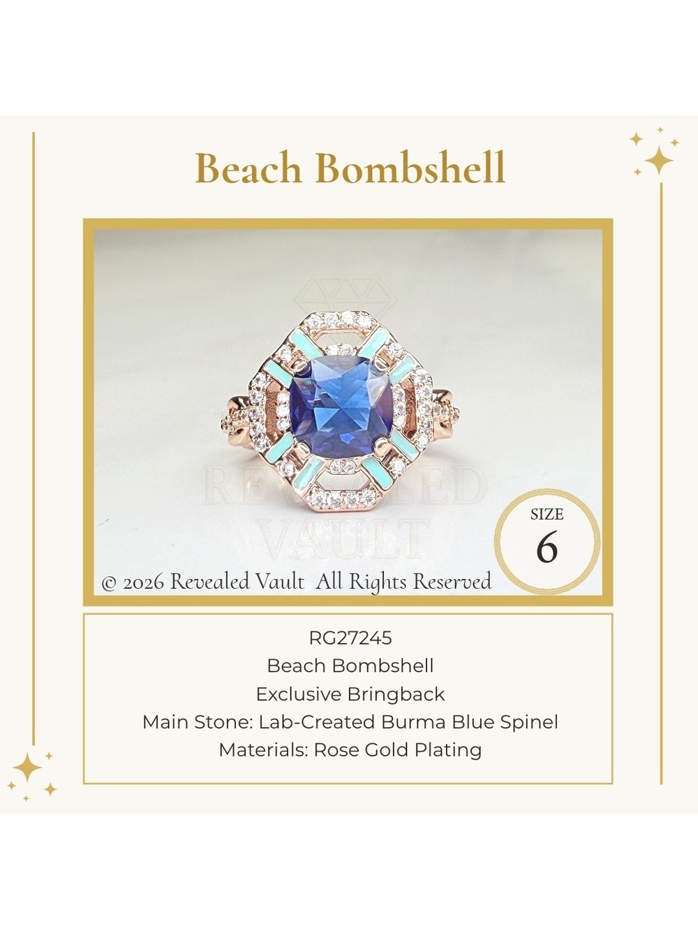 Beach Bombshell - Size 6 - OG